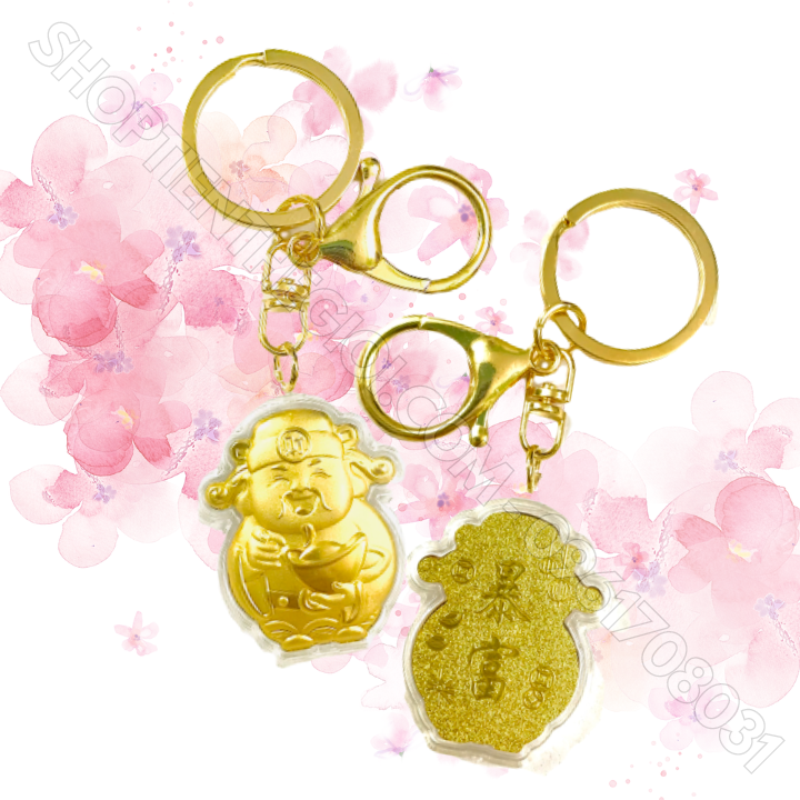 Móc Khóa Ông Thần Tài Vàng